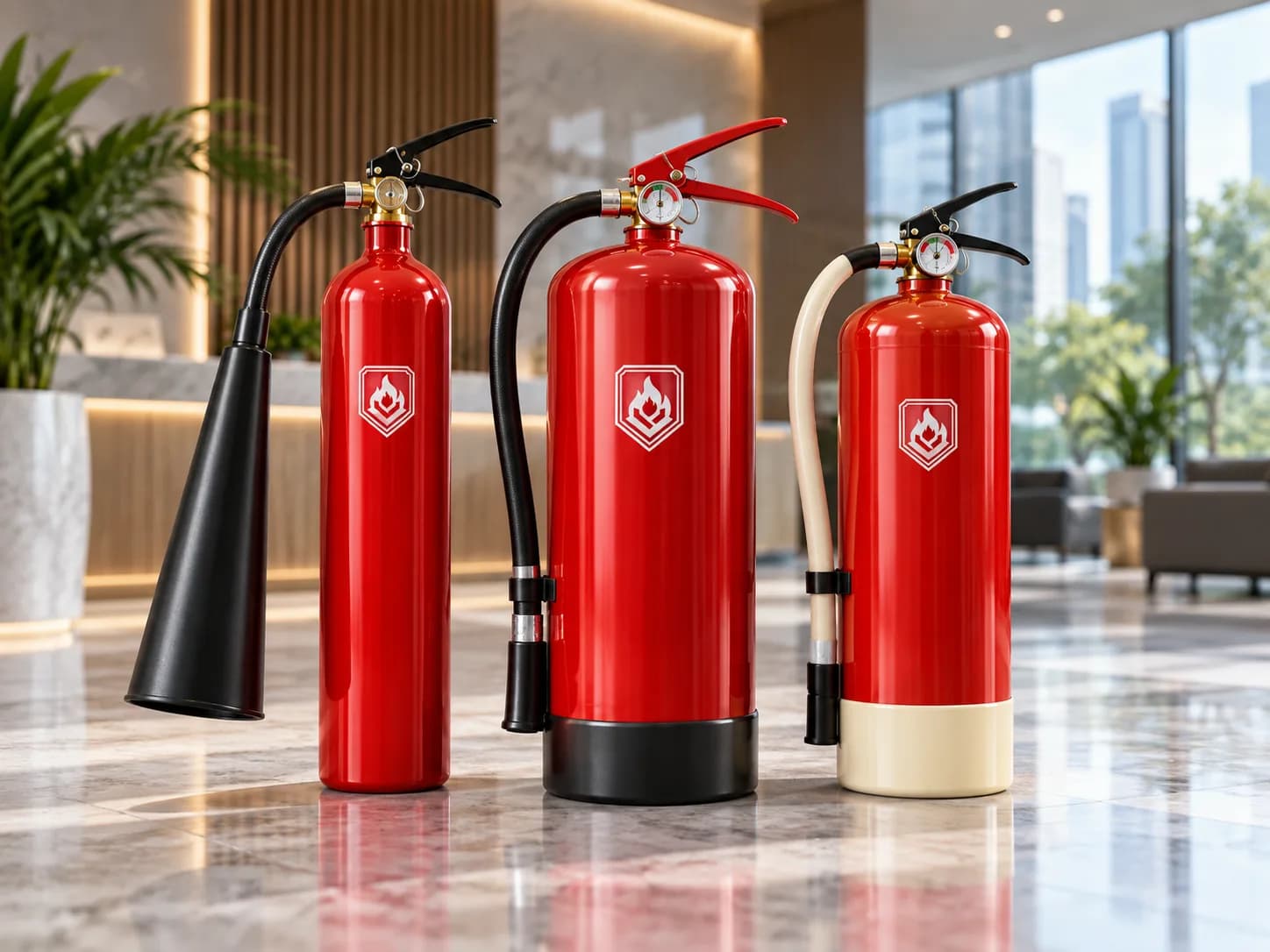 Các loại bình chữa cháy dùng cho nhiều môi trường và nguy cơ cháy khác nhau